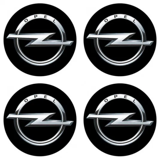 Samolepky živicové 3D OPEL 4ks