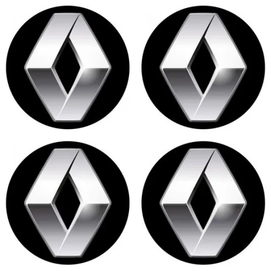 Samolepky živicové 3D RENAULT 4ks