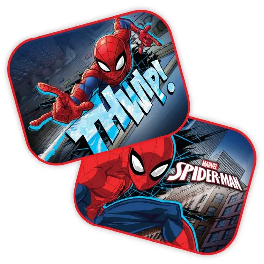 Bočné clony 44x35cm Spiderman 2ks