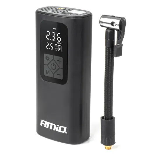 Bezdrôtový vzduchový kompresor LED USB-C 40W AMiO-04377