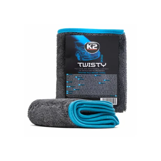 K2 TWISTY PRO - obojstranné mikrovlákno na sušenie a leštenie auta