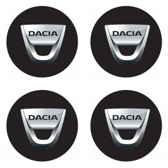Samolepky živicové 3D DACIA 4ks