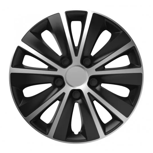Puklice 15 RAPIDE silver and black