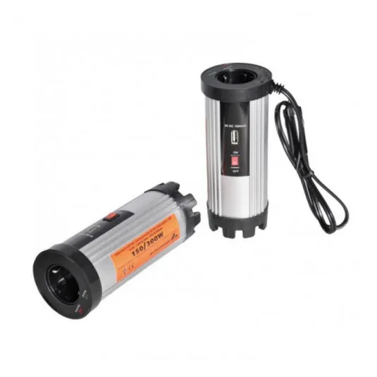 Menič napätia z 12V na 220V 150/300W
