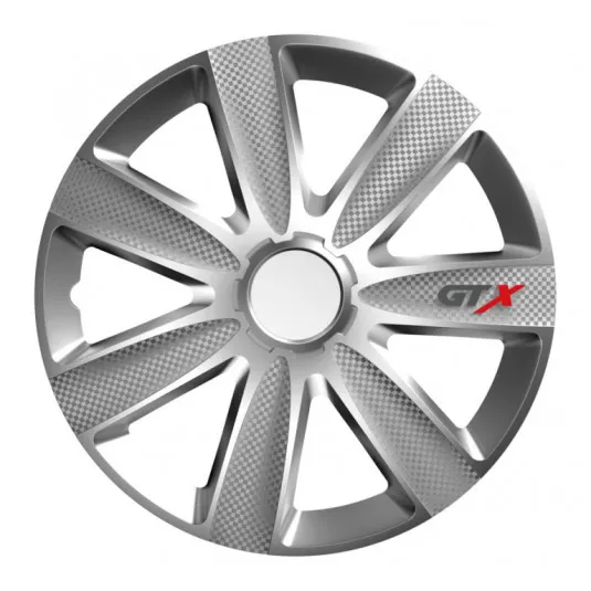 Puklice 15 GTX CARBON silver