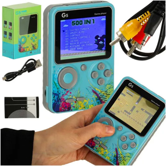 Retro mini prenosná herná konzola
