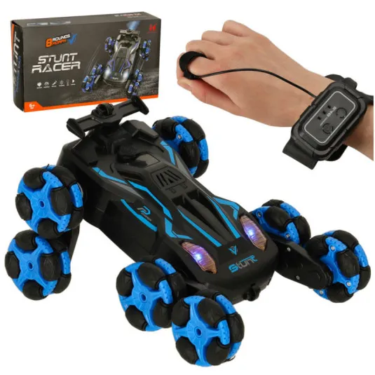 RC auto na diaľkové ovládanie 8 kolies so svetovou hudbou