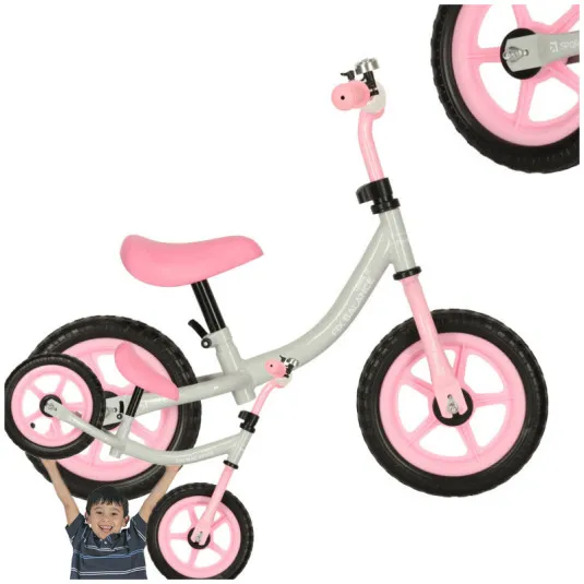 Odrážadlo TRIKE FIX BALANCE  bielo-ružový