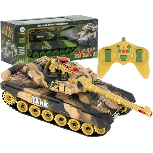 RC vojnový tank 9993 2,4 GHz púštny tank