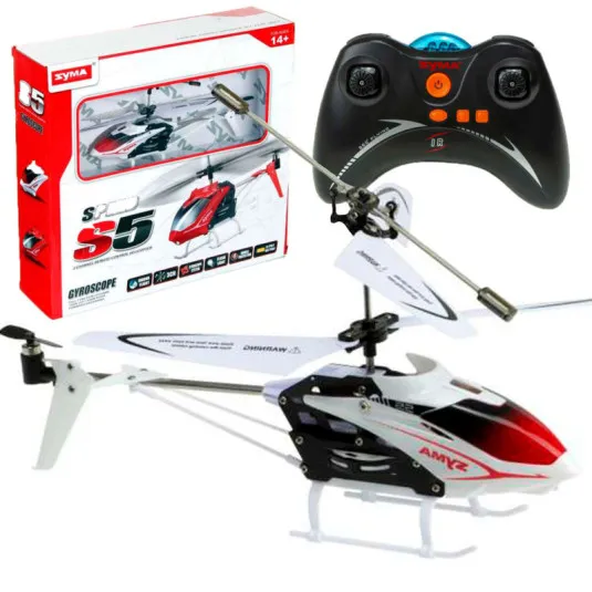 SYMA S5 RC vrtuľník 3CH biely