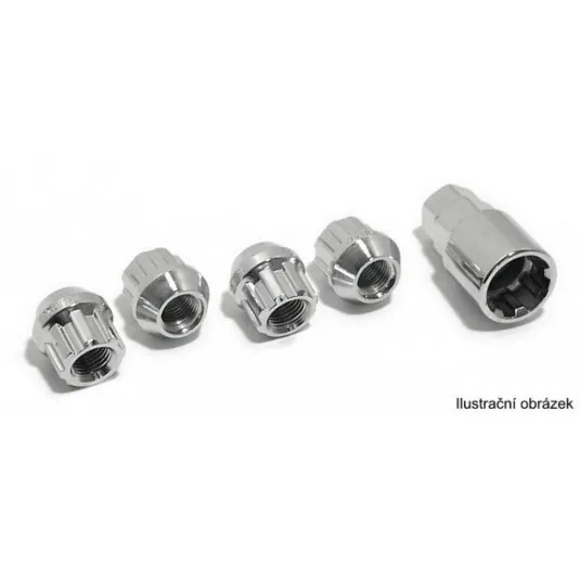 Poistné matice kolies F M12x1, 25 kužeľové sedlo