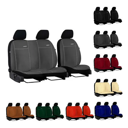 Poťahy pre HYUNDAI H350 2+1 (od 2015) Comfort (Alcantara)