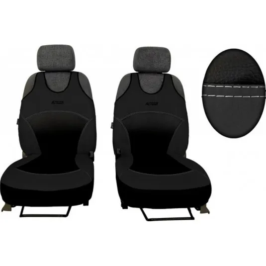 Autotričká Active Sport Alcantara A tmavo šedé (Alcantara-koža)