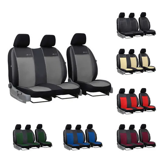 Poťahy pre Mercedes Citan 2+1 (od 2012) Exclusive Leather (koža)