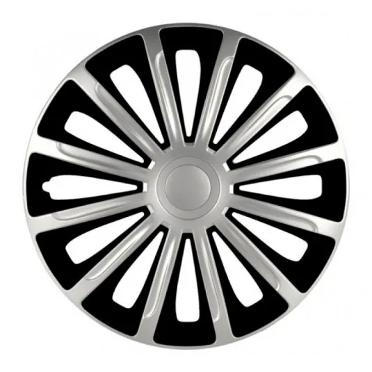 Puklice 15 TREND silver and black