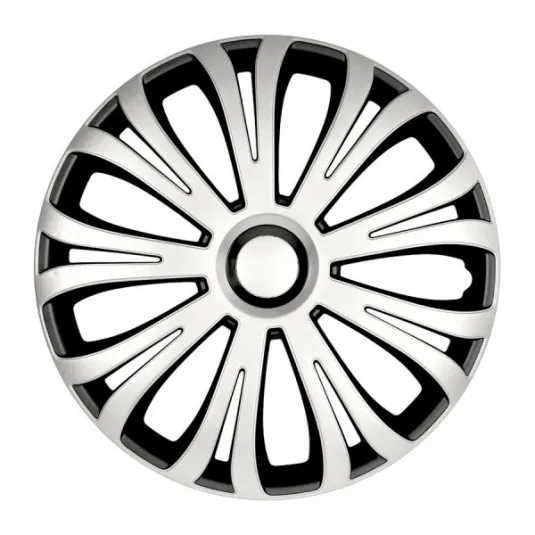 Puklice AVERA silver&black 14 ARGO