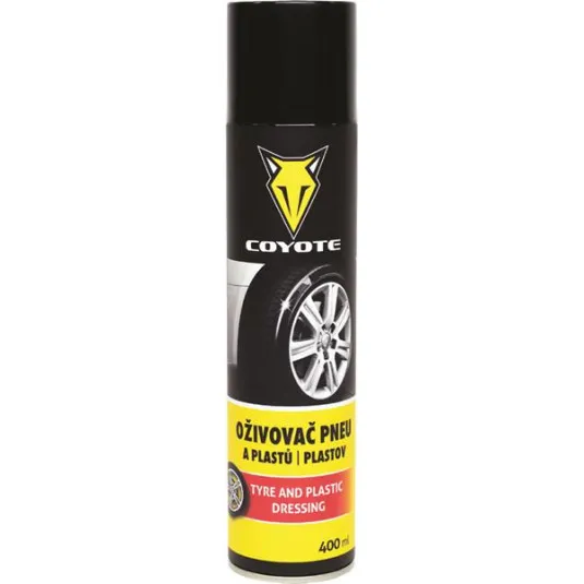 Coyote Oživovač pneu a plastov 400ml