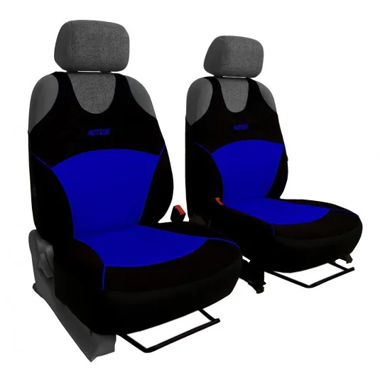 Autotričká Active Fabric B modré (Velour-velour)
