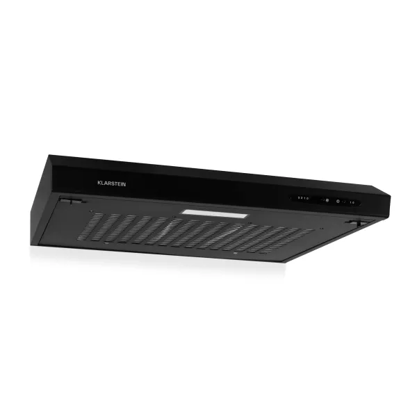 Klarstein UW60BL digestorová odsávačka 60 cm podskrinková LED 208 m³/h