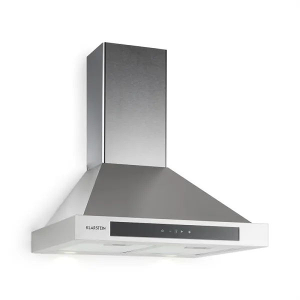 Klarstein Zelda, digestor, 60 cm, nástenný, 600 m³/h, LED, dotykové ovládanie, časovač, nehrdzavejúca oceľ