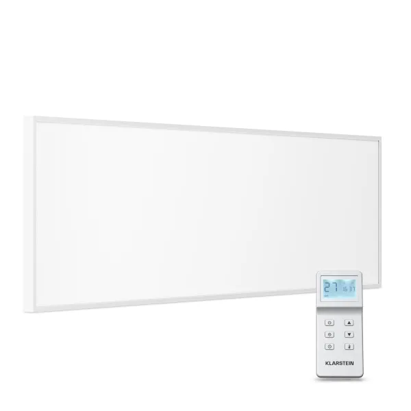 Klarstein Wonderwall 30, infračervený ohrievač, 30 x 100 cm, 300 W, týždenný časovač, IP24