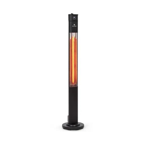 Blumfeldt Heat Guru, infračervený ohrievač, 2000 W, 3 stupne ohrevu, diaľkový ovládač, čierny
