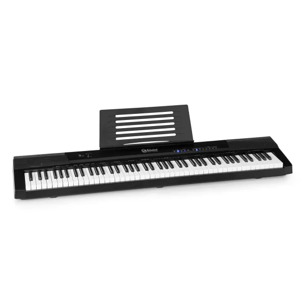 SCHUBERT Preludio Elektronický klavír 88 klávesov velocity sustain pedál čierny