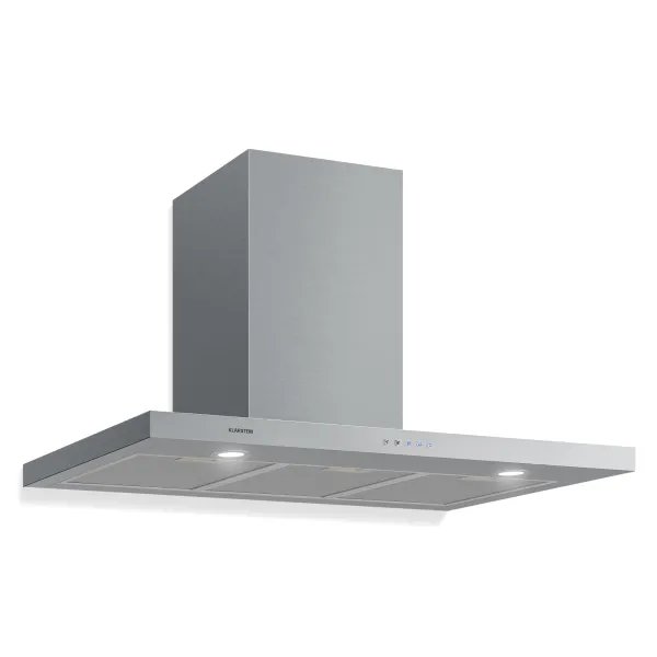 Klarstein Limelight, digestor, 90 cm, nástenný, 640 m³/h, strieborný
