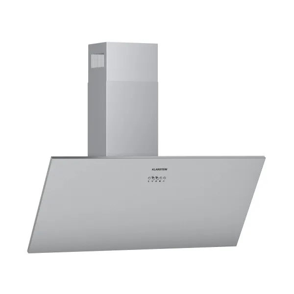 Klarstein Silver Lining 90 digestor 90 cm 542 m³/h EEK A nehrdzavejúca oceľ