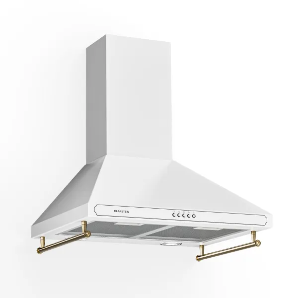 Klarstein Victoria digestor 60 cm retro dizajn 630 m³/h 2 LED lampy