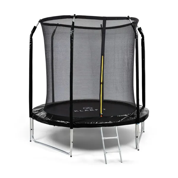 KLARFIT Jumpstarter, trampolína, 2,5 m Ø, sieť 120 kg max., 195 cm Ø skákacia plocha