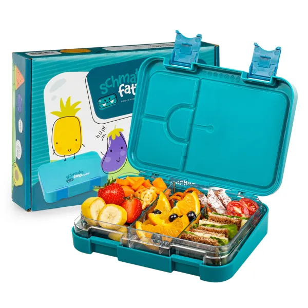 Klarstein Schmatzfatz junior, desiatový box, 6 priehradiek, 21,3 × 15 × 4,5 cm
