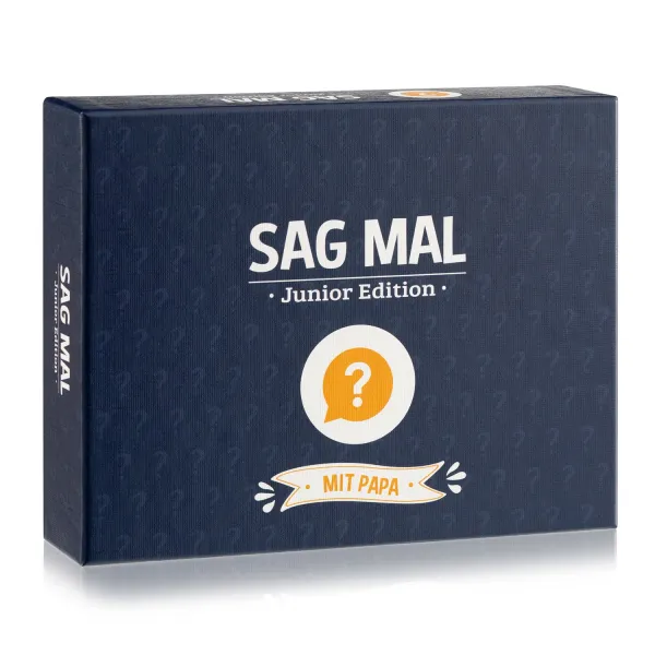 Spielehelden Sag mal...Papa - Junior Edition spoznávacia hra 100+ otázok Počet hráčov:  2+ Vek: od 8 rokov