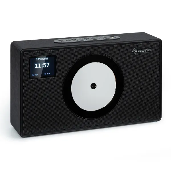 Auna Vertico Swing DAB | DAB+ rádio so Swing CD prehrávačom | FM/DAB+ | AUX | BT | USB