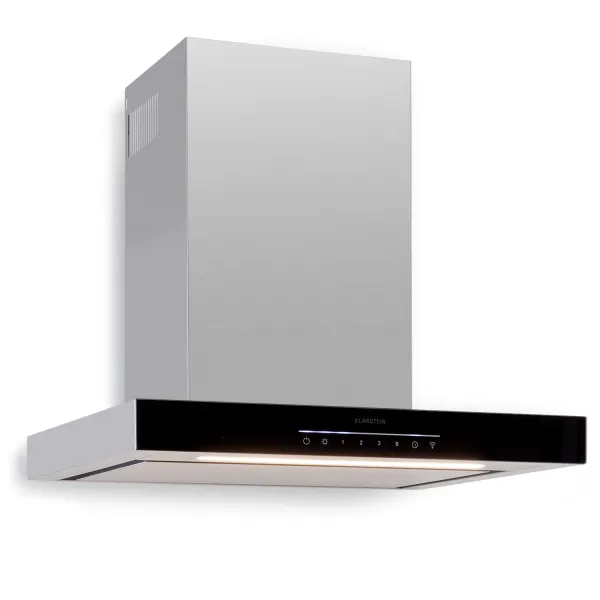 Klarstein Alinea 60 Smart, digestor, 60 cm, nástenný, WiFi, A++, 555 m³/h, dotykový displej