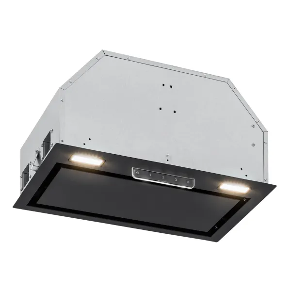Klarstein Camila, vstavaný digestor, 52 cm, 369 m³/h, LED, dotyková plocha, nehrdzavejúca oceľ