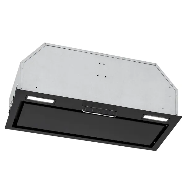 Klarstein Camila, vstavaný digestor, 70 cm, 380 m³/h, LED, dotyková plocha, nehrdzavejúca oceľ