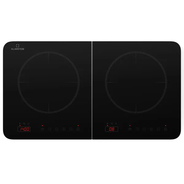 Klarstein Cookio, dvojitá indukčná varná doska, 3500 W, časovač, sklokeramika