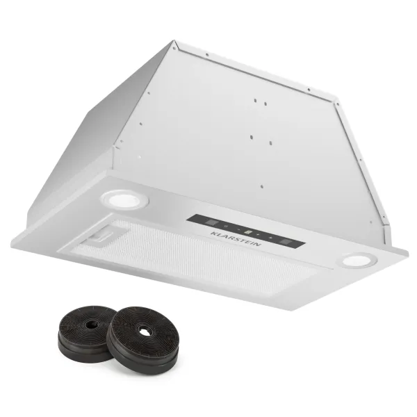Klarstein Paolo 52 vstavaný Digestor 52 cm 439 m³/h LED Touch A++