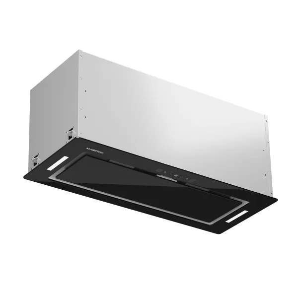 Klarstein Hektor Eco, digestor, 72 cm, 466 m³/h, dotykové ovládanie, sklo