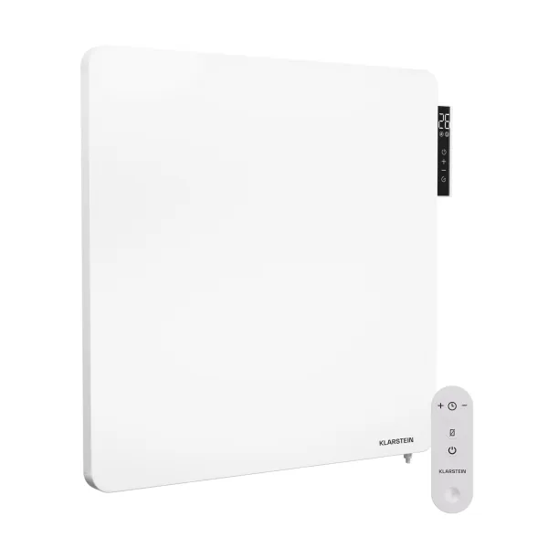 Klarstein Hybridné infračervené kúrenie Wonderbeam | 450 W | 6–12 m² | Moderný dizajn | 60 × 60 cm