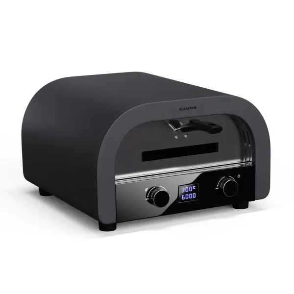 Klarstein FornoVetro Pec na pizzu určená na vonkajšie použitie, Dvojité ohrevné telesá, 2200 W, 500 °C, Cool Touch