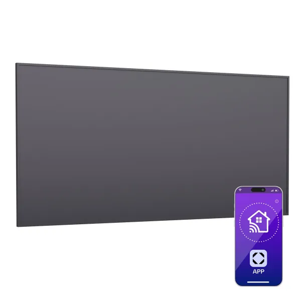 Klarstein Wonderwall Smart Infračervený ohrievač, 60x120cm, Aplikácia, 720 W, Týždenný časovač, IP24