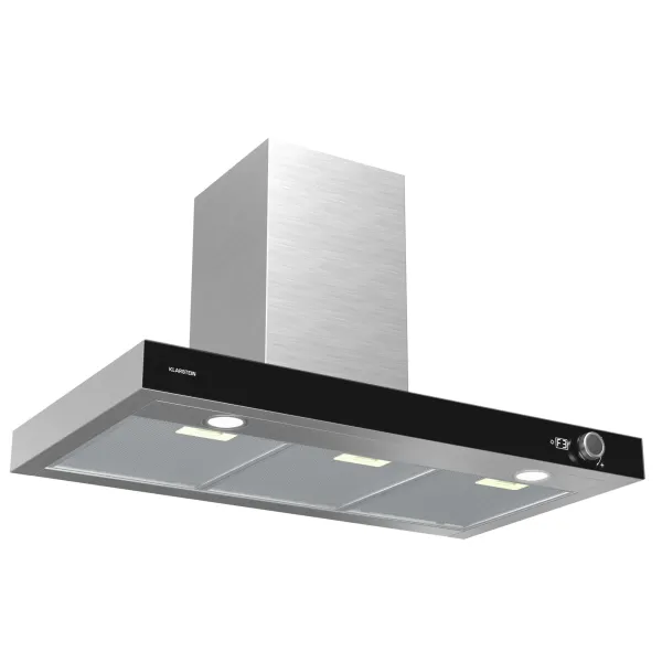Klarstein AirNova digestor | recirkulácia a odťah | energetická trieda A++ | 110 W | 628 m³/h