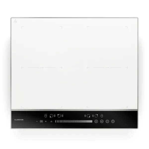 Klarstein DualTone Flex indukčná varná doska, Flex Zone, LED displej, Ovládanie posuvníkmi, 7200 W