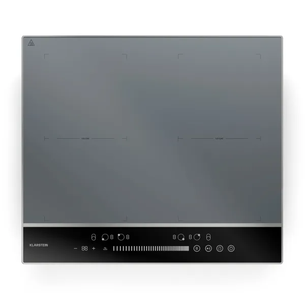 Klarstein DualTone Flex indukčná varná doska, Flex Zone, LED displej, Ovládanie posuvníkmi, 7200 W