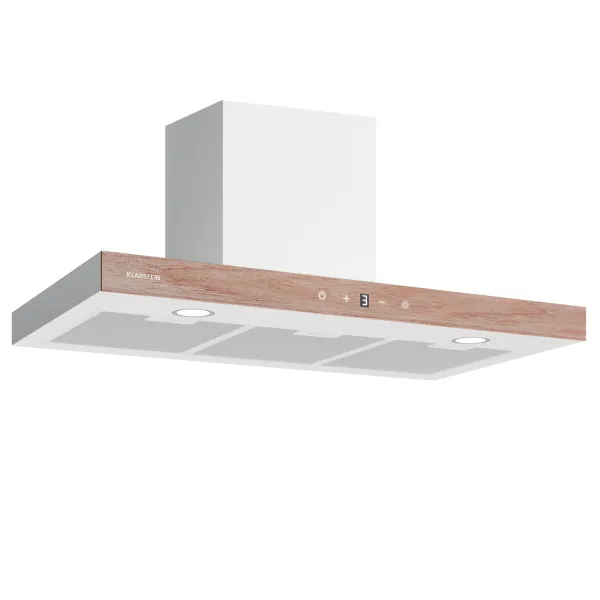 Klarstein ZenFusion T odsávač pár | 881,6 m³/h | A++ | 210 W DC | 47 dB | odťah/recirkulácia