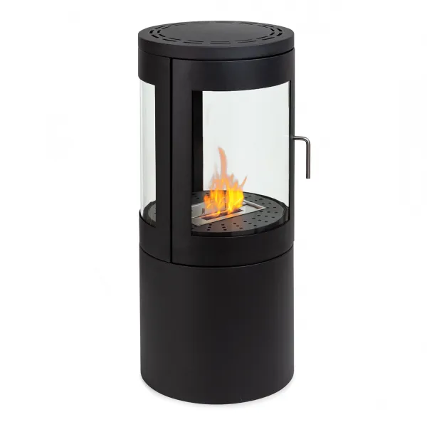 Blumfeldt Fiamme Circulo, etanolový krb, horák z nehrdzavejúcej ocele, 1,2 l, doba horenia 4-6 h