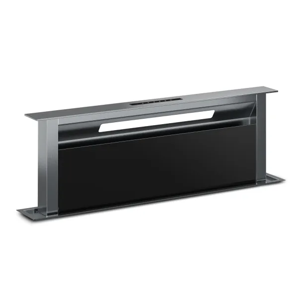 Klarstein Verosteel zapustený odsávač pár minimalistický, výkonný, trieda energetickej účinnosti A++ 907 m³/h 90 cm