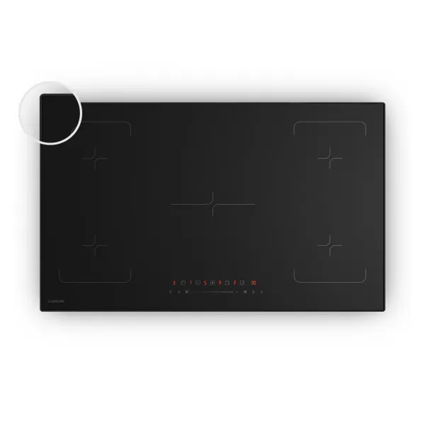Klarstein Velaire indukčná varná doska | Elegantná, minimalistická, výkonná | 5 varných zón | 7200 W | 90 cm